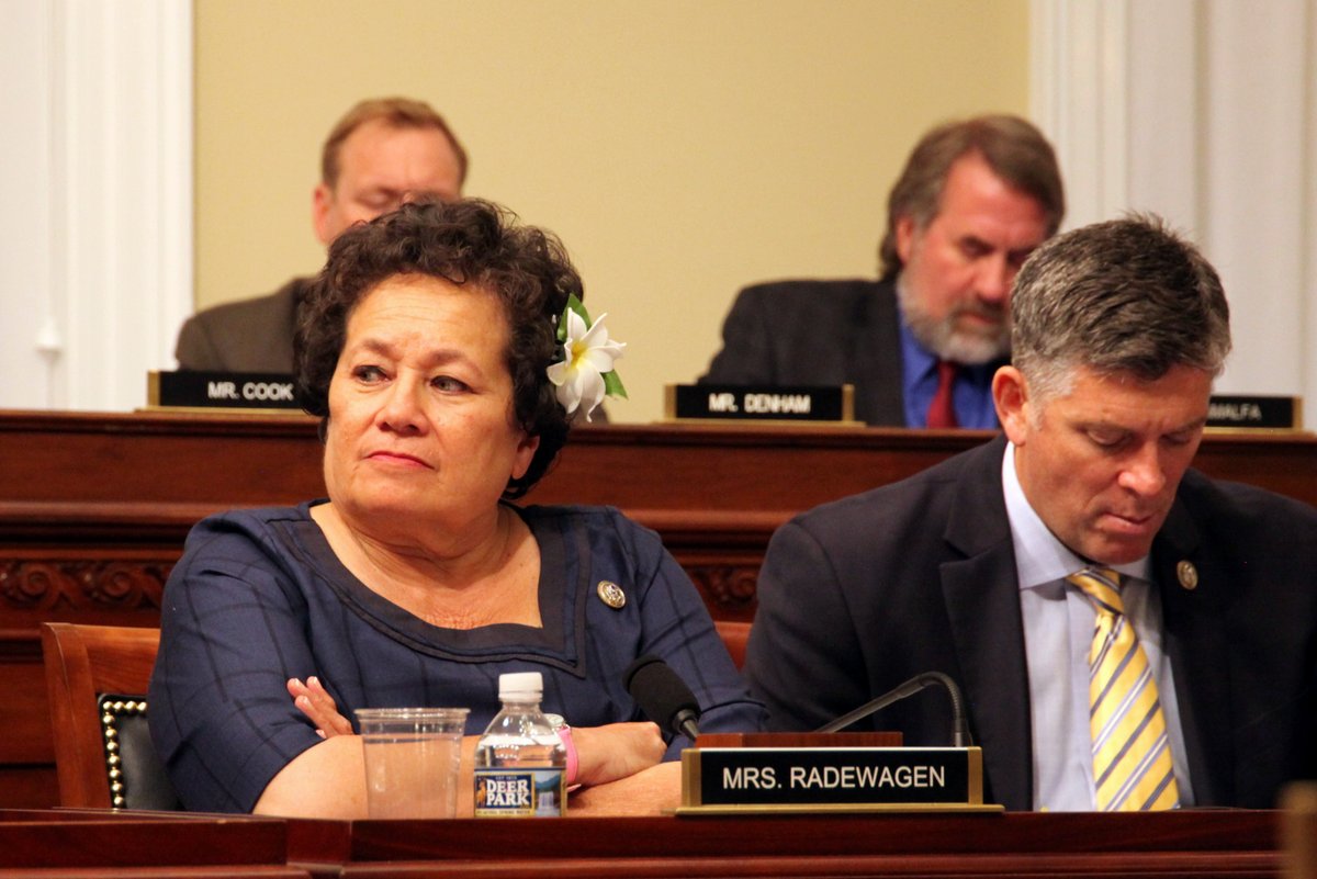 Congresswoman Amata in the most recent November 2017 committee hearing