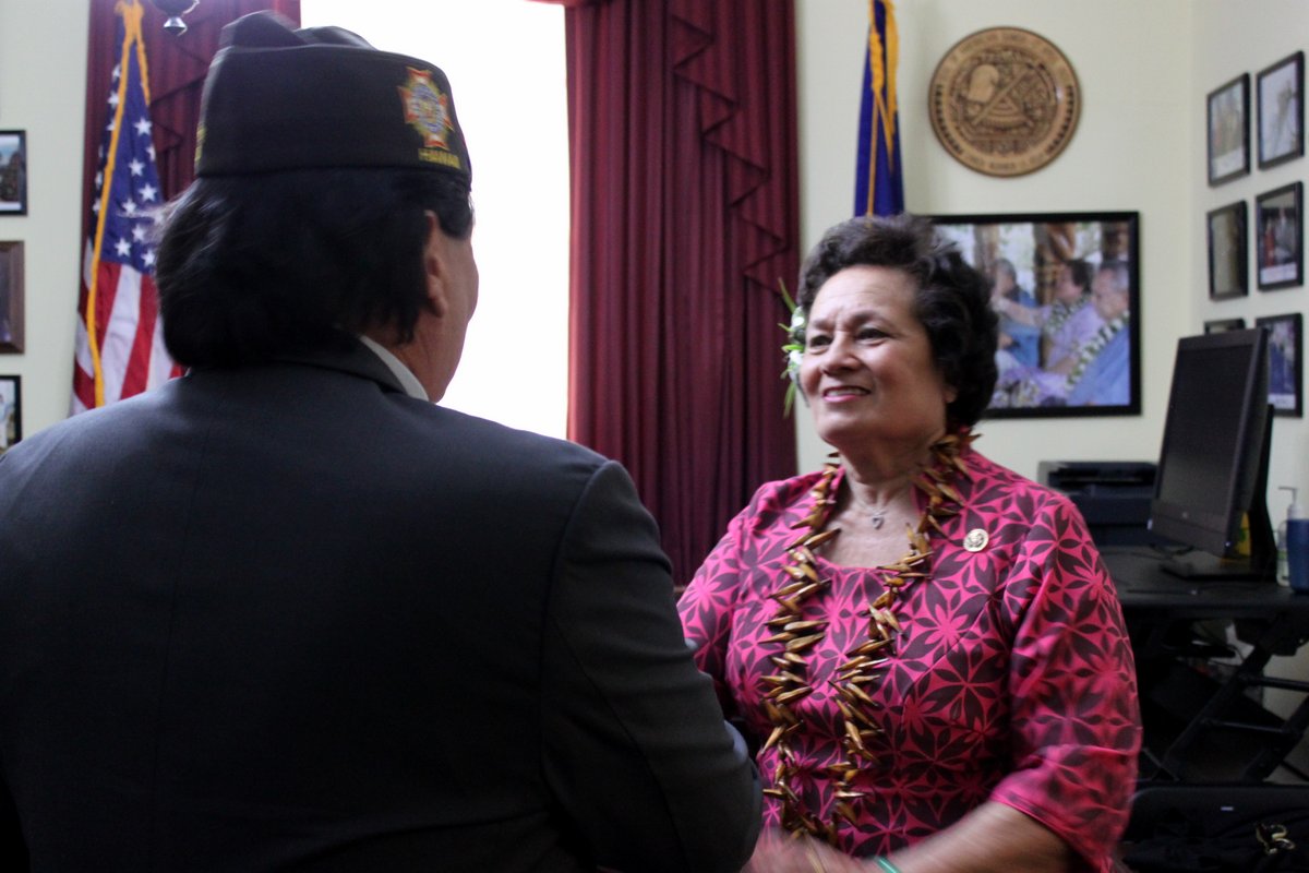 Meeting with VFW advocates in DC earlier this year