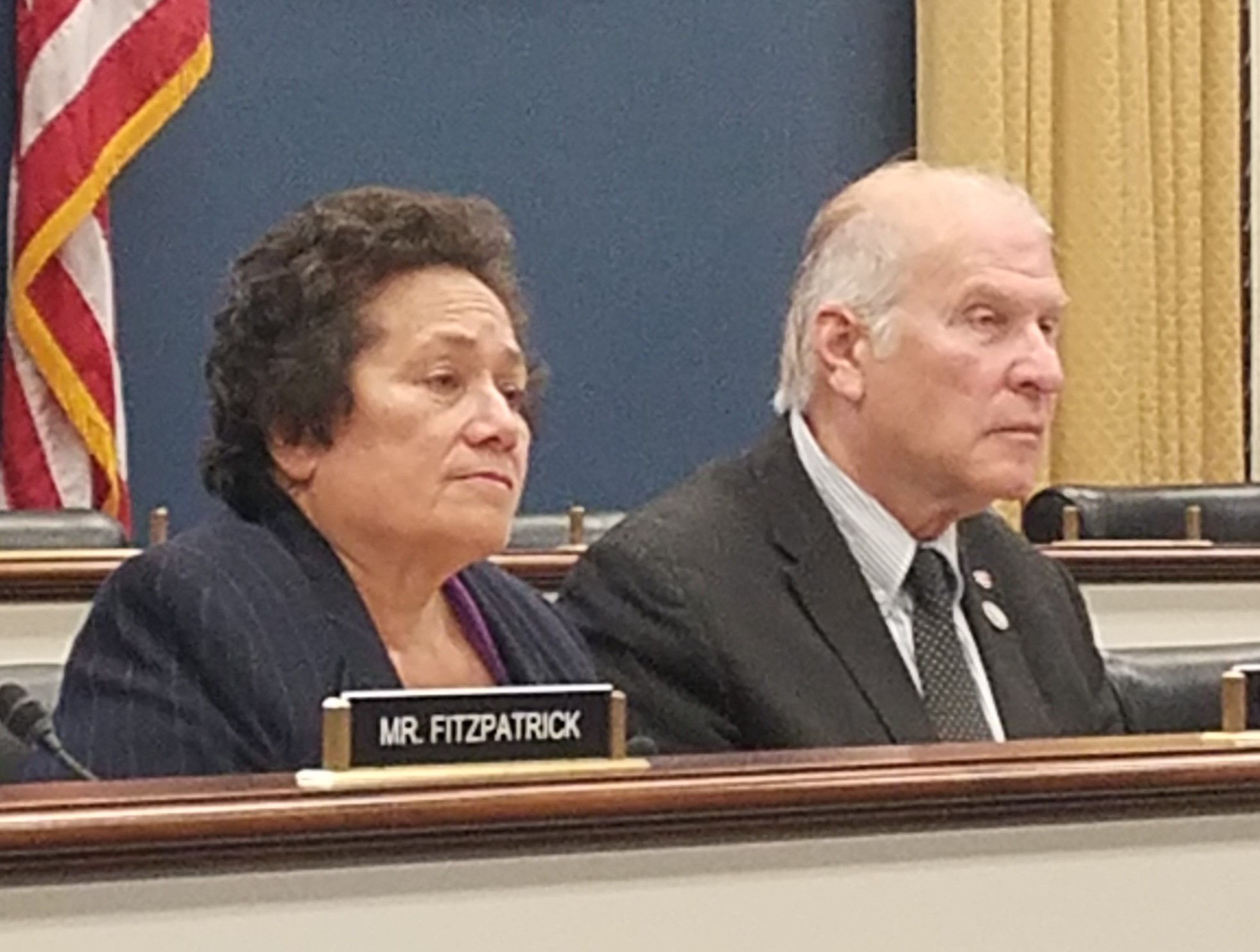 Vice Ranking Member Amata and Ranking Member Chabot in the Small Business Committee (2018)