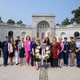 25th Annual Women in Military Service Wreath Laying Ceremony at Arlington National Cemetery