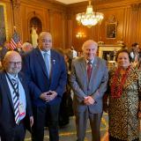 Australian Ambassador Sinodinos, Tongan PM Siaosi Sovaleni, Rep. Steve Chabot, CW
