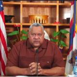 Governor Lemanu Mauga testified on budget to Congressional Committee