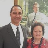 Congresswoman Uifa'atali Amata & Director Taotasi Archie Soliai