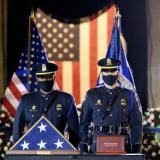 Ceremony honoring Officer Sicknick - Courtesy photo Leader McCarthy's office