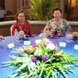 From left, Taiwan President Dr.Tsai Ing-Wen; Republic of the Marshall Islands President Dr. Hilda Heine; Taiwan Foreign Minister Joseph Wu; Congresswoman Aumua Amata