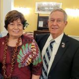 Congresswoman Amata and Congressman Joe Wilson a senior Member of the Armed Services Committee