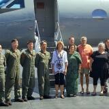 Congresswoman Amata with Chairman Murkowski and the flight crew