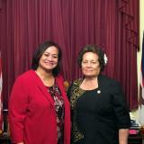 Rep Amata and Administrator Lisa Tuato’o