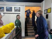 A walking briefing on the Shipyard activities