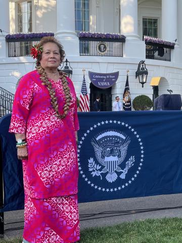 Congresswoman Amata at the White House 30th Anniversary of VAWA Celebration