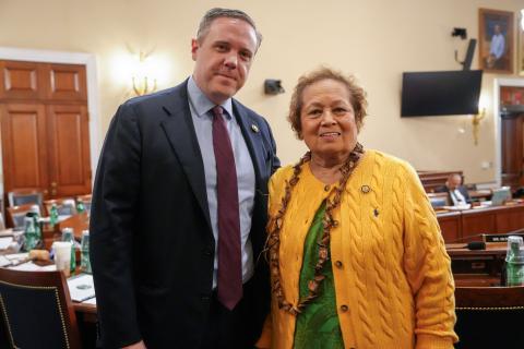 Congresswoman Amata and Chairman Jeff Hurd