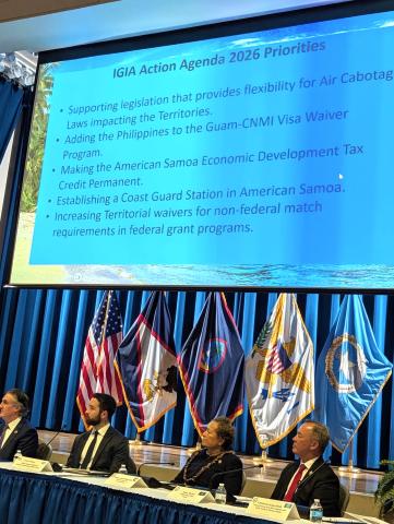 IGIA Action Items were part of the presentation