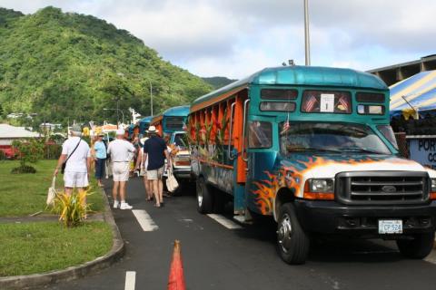The Samoan "Aiga" Bus