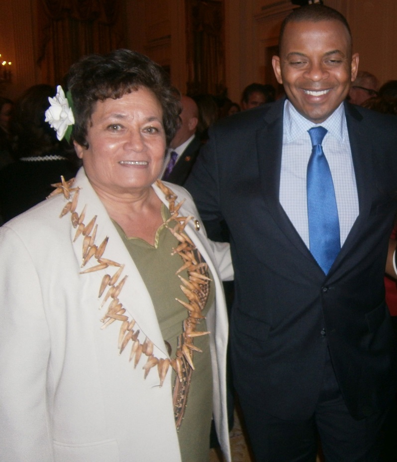 Amata Announces DOT Grant Award for Airport Improvements Washington, D.C. – Friday, Congresswoman Aumua Amata announced the awarding of a $1,000,000 U.S. Department of Transportation grant for improvements to Pago Pago International Airport. Amata and