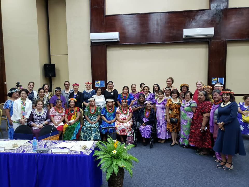 Group picture at Pacific Women's Leadership Coalition