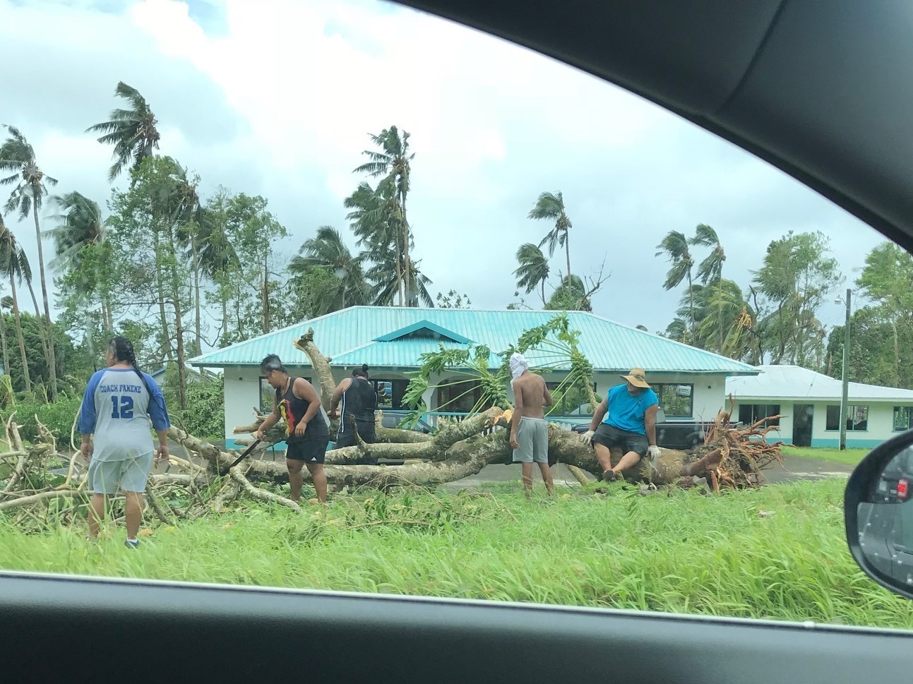 Cleanup after the storm